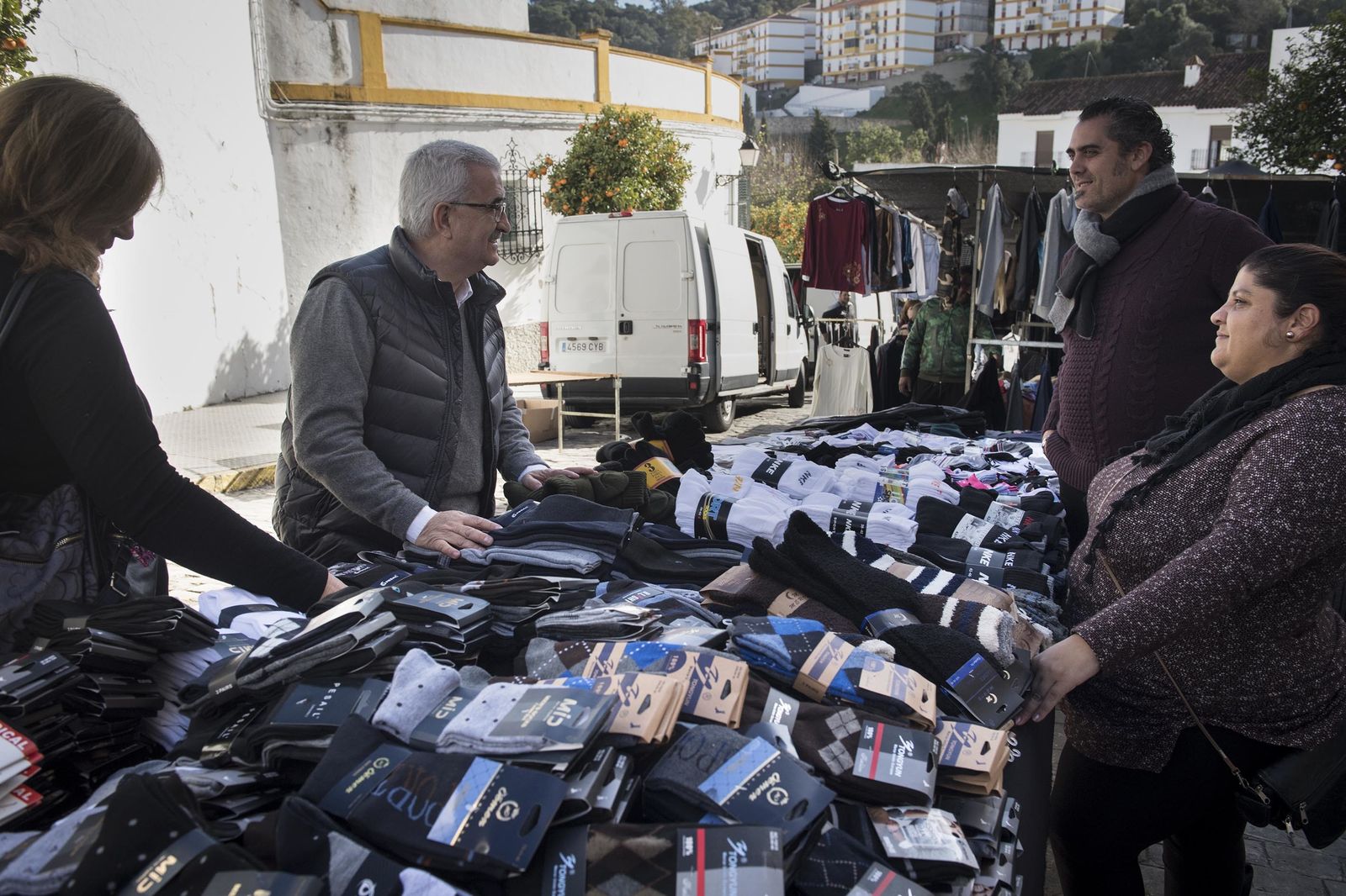 Las imágenes de Susana Díaz en Alcalá de los Gazules