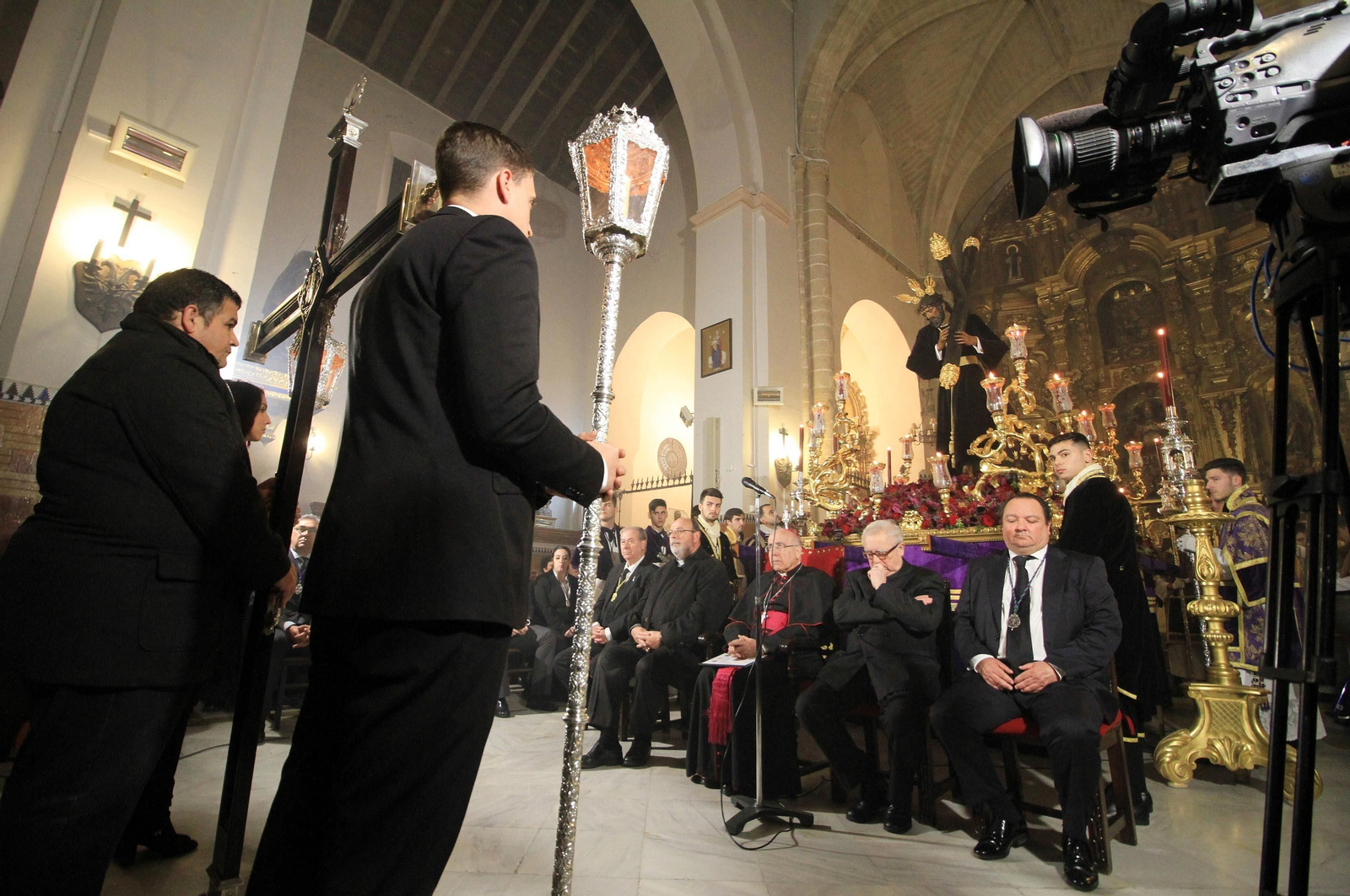 Imágenes del Vía Crucis Oficial de la Semana Santa presidido por el Señor de Pasión