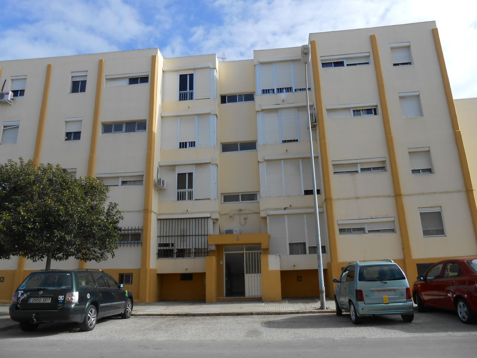 Barriada de las 512 viviendas, donde está la plaza de La Alegría.