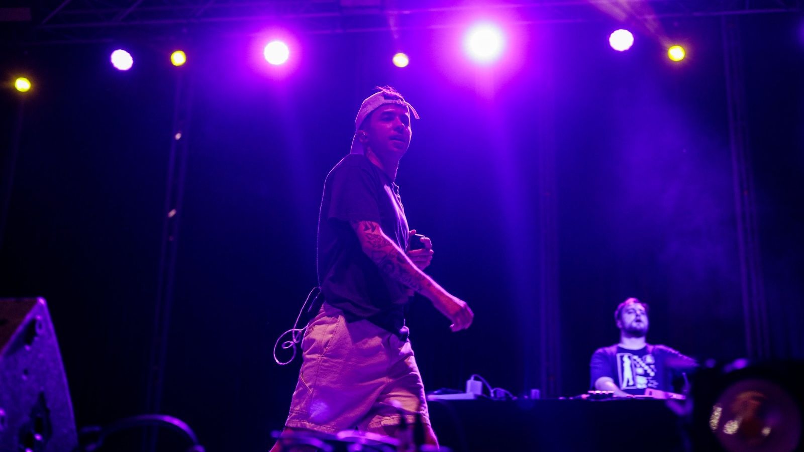 Actuación de Pole en el Bahía Sound Fresh! de San Fernando.