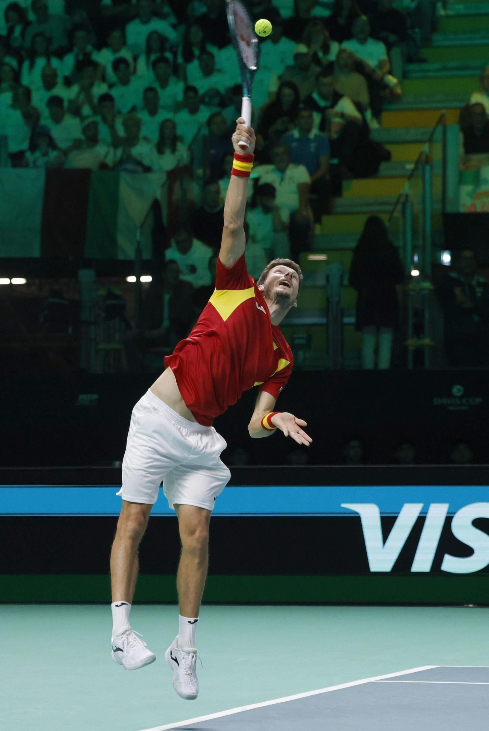 Las fotos de la final de la Copa Davis Italia-España