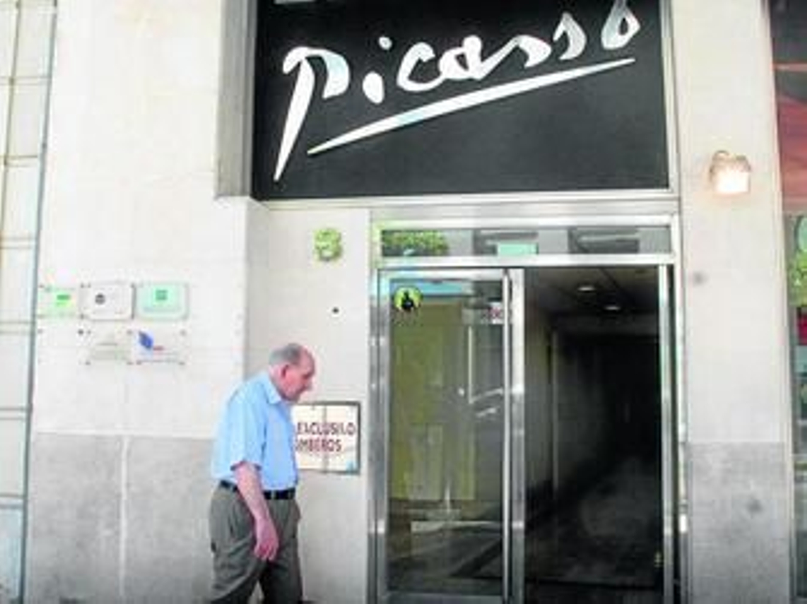 Edificio de la capitalina calle Plus Ultra, en el que se encuentra el bufete de abogados en el que trabaja Feria.