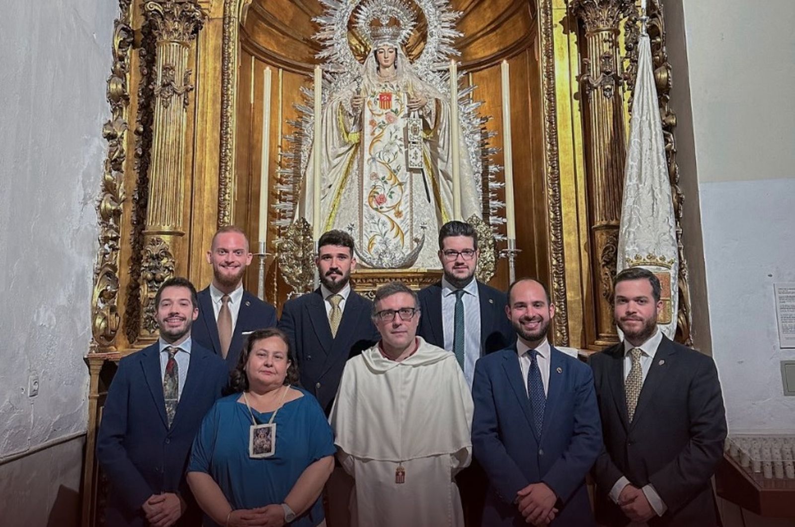 La nueva junta de gobierno de la Fraternidad mercedaria