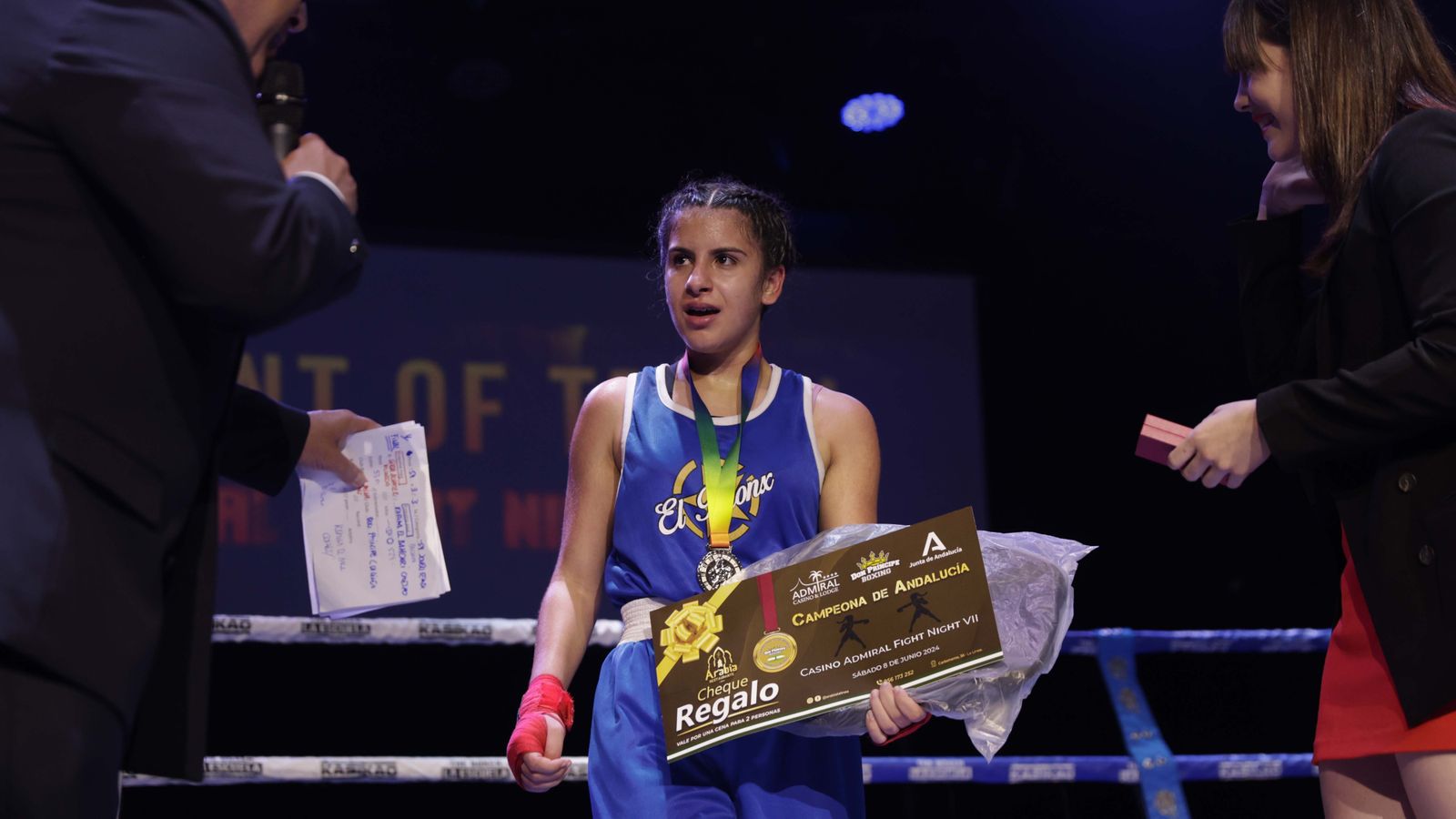 Las fotos de la VII Fight Night del Club Don Principe en San Roque