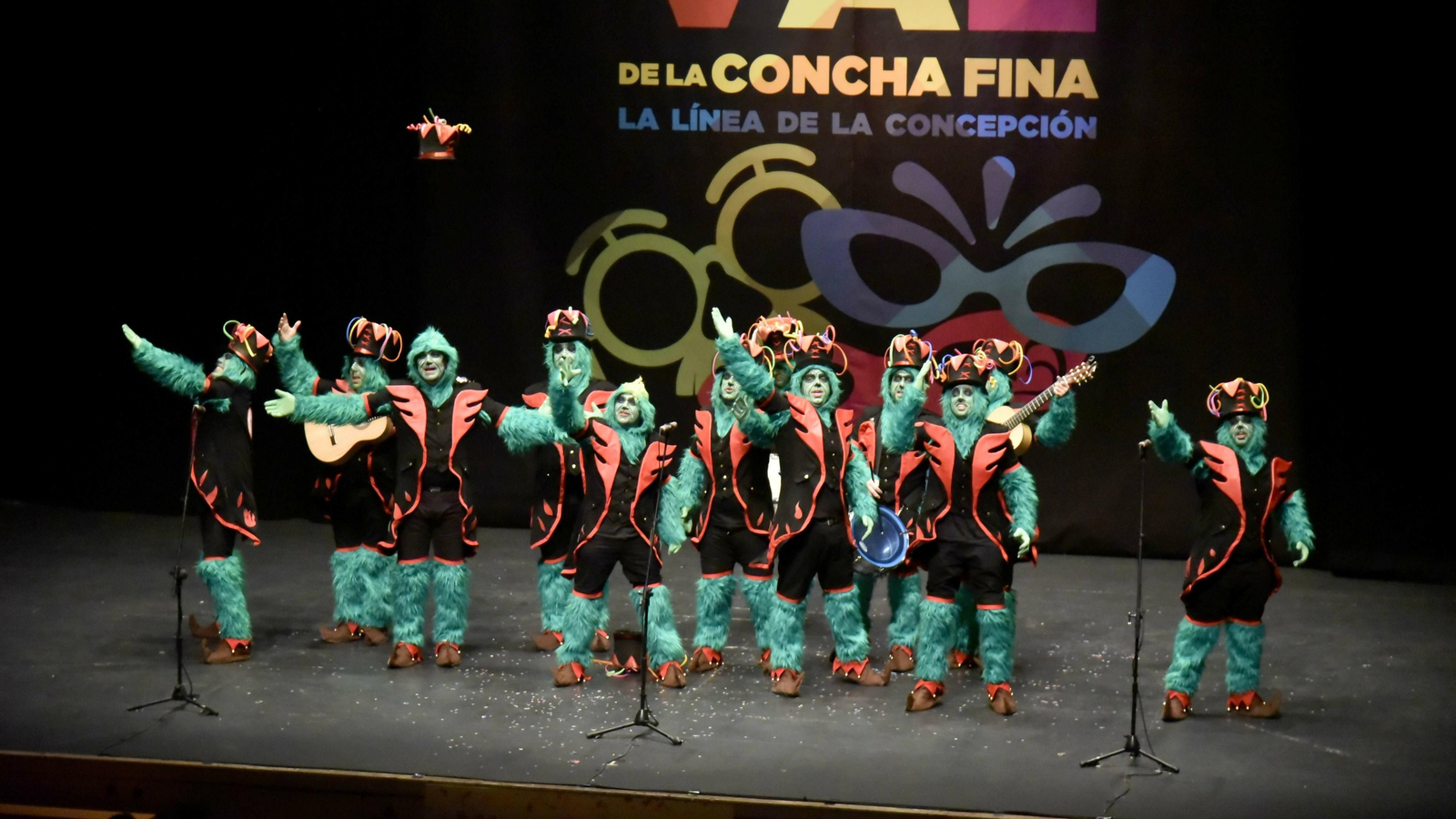 Las mejores fotos de la Gran Final del Concurso de Agrupaciones Carnavalescas de La Línea