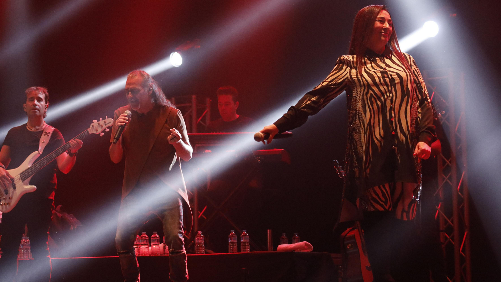 Las fotos del concierto de Camela