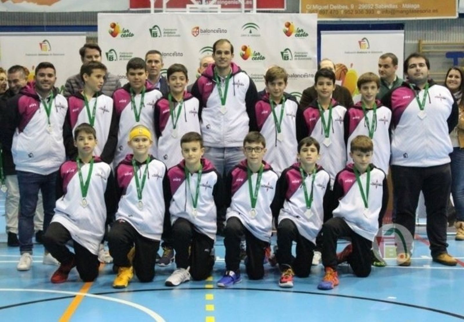 La selección de Córdoba finaliza cuarta en el andaluz de Minibasket masculino A8.