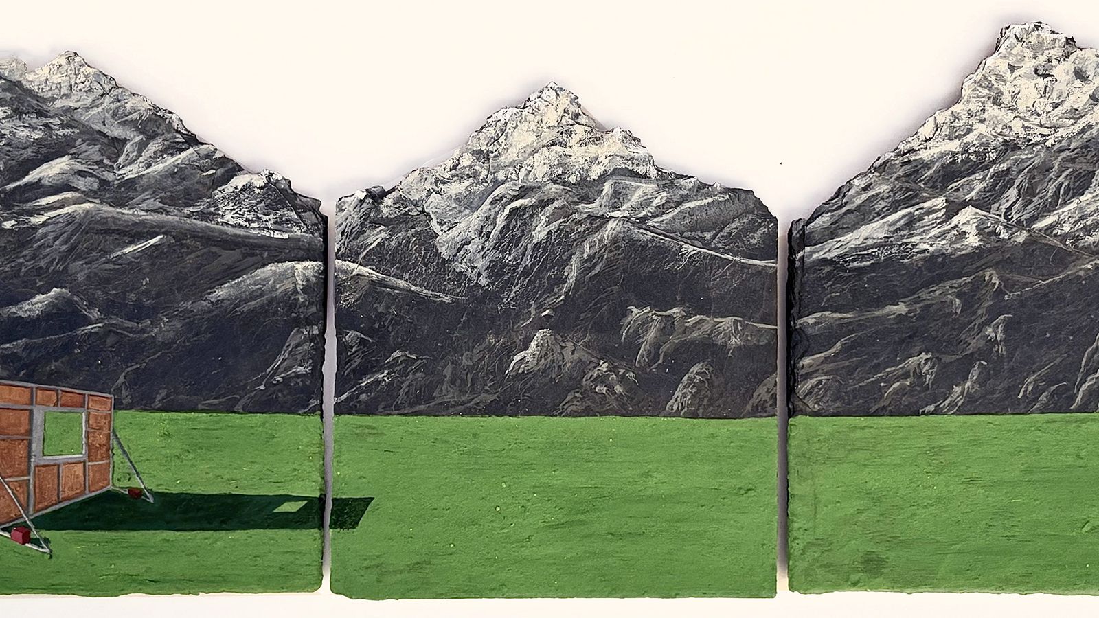 La obra 'Ventana y montaña'.