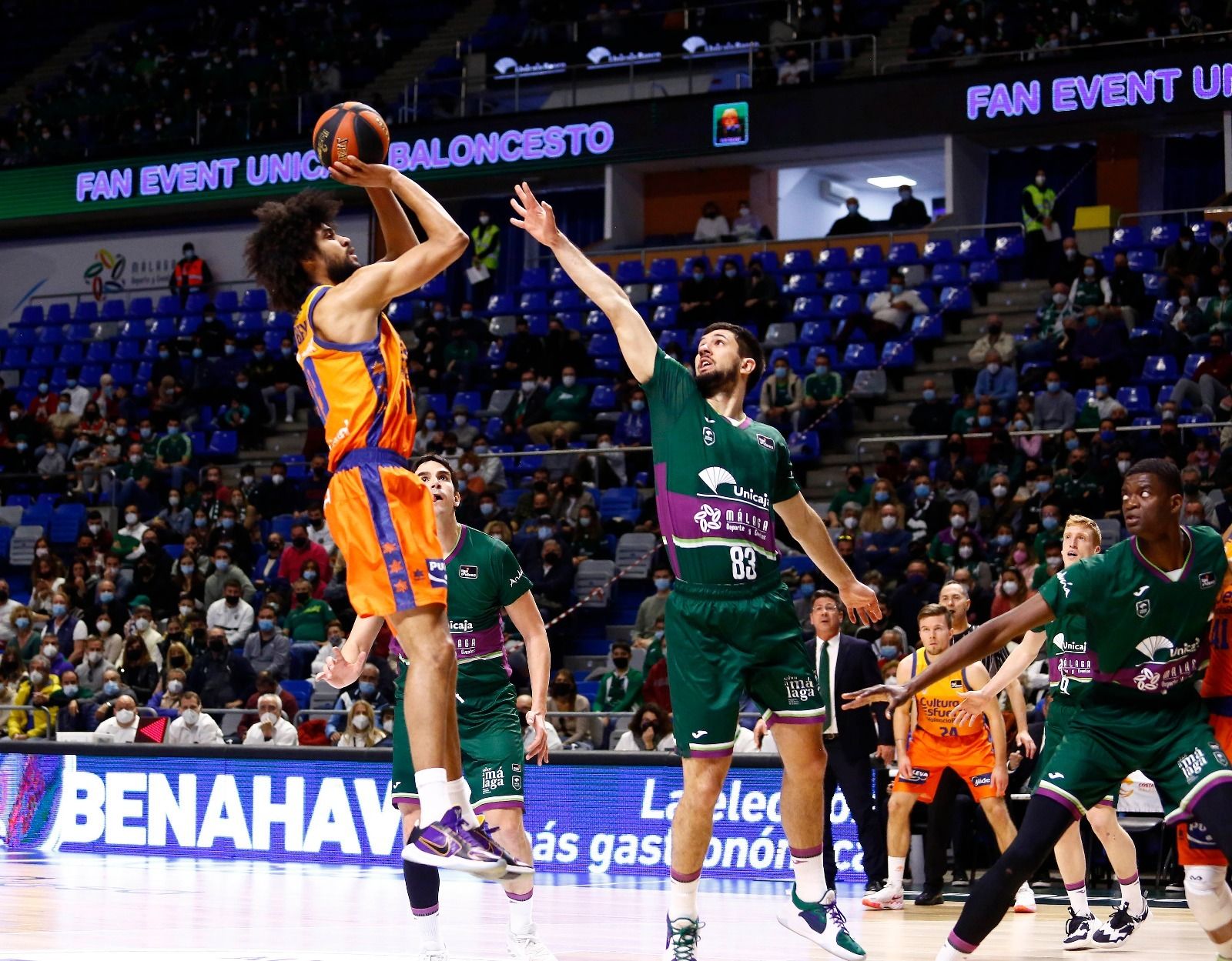 Las fotos del Unicaja - Valencia Básket