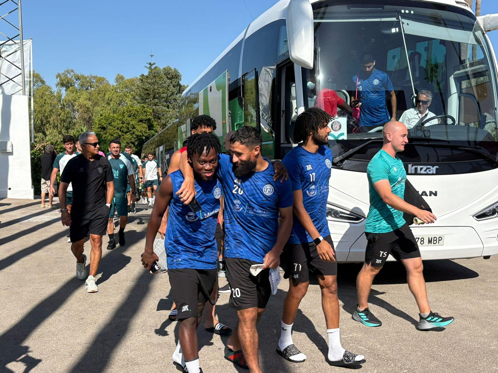 Cesc Fábregas y Fekir, entre los VIPS de Marbella antes del Málaga CF-Al-Wrakh