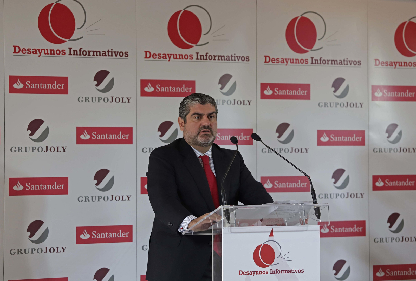 Desayuno informativo Grupo Joly - Banco Santander en imágenes