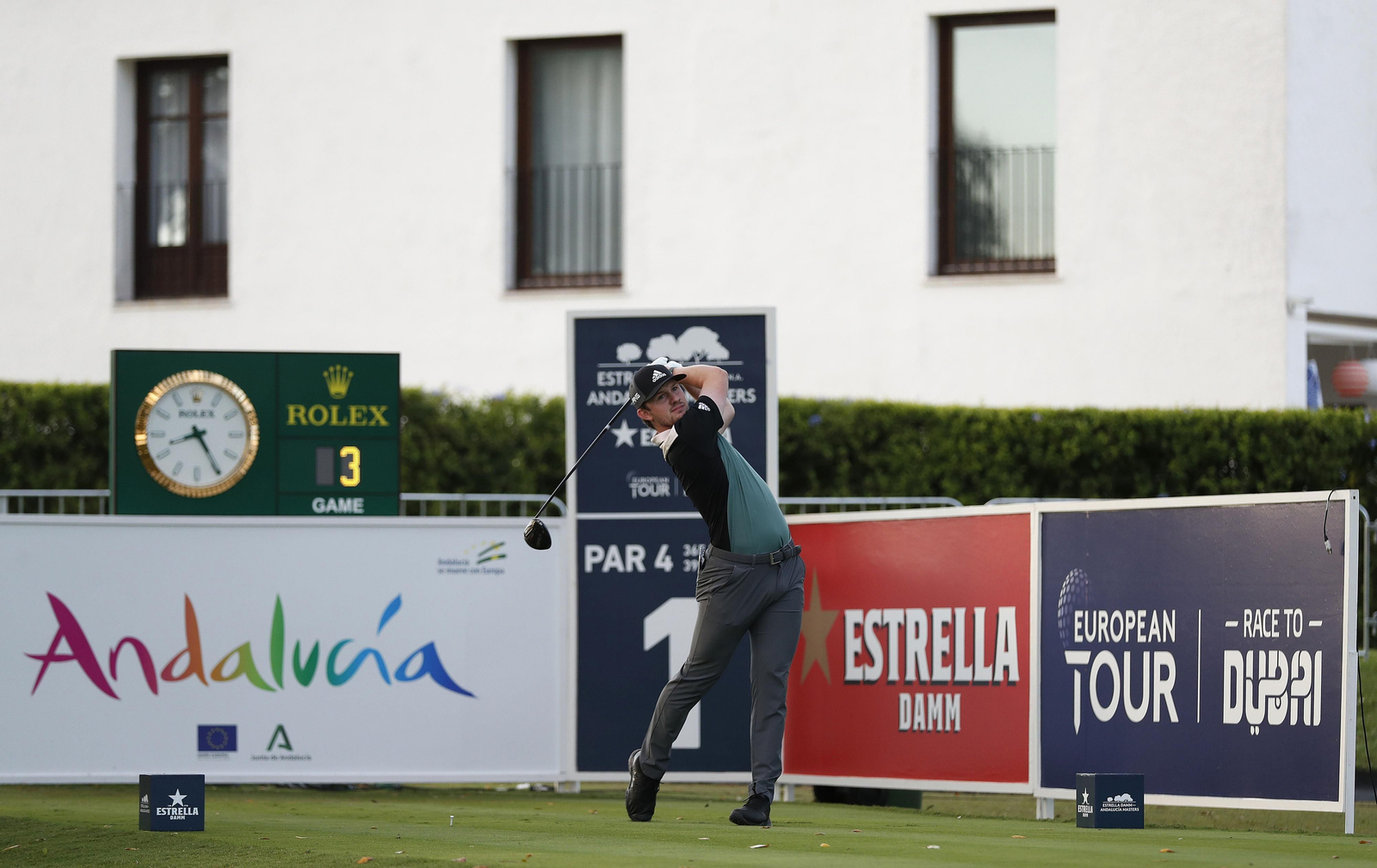 Las fotos de la primera jornada del Andalucía Valderrama Masters 2020