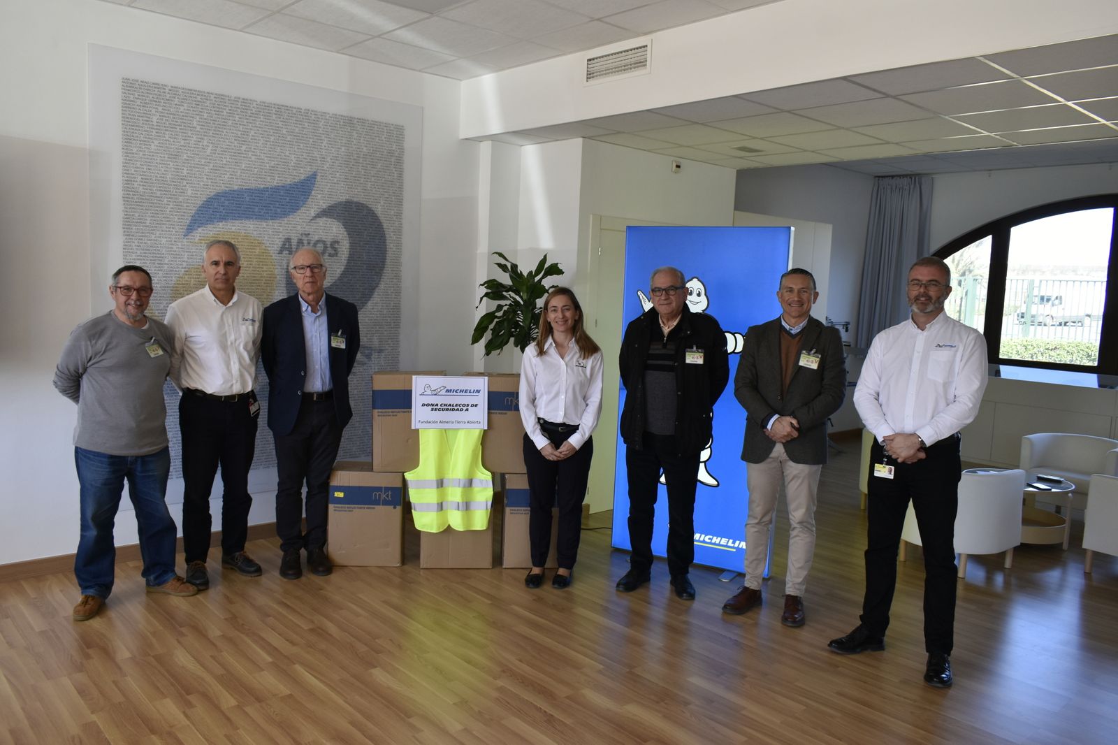 Momento de la donación.