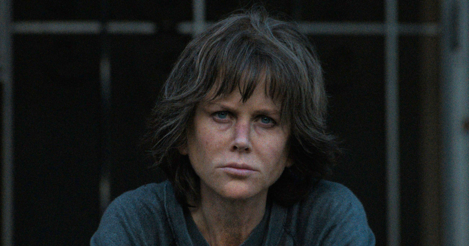 Nicole Kidman, encantada en su disfraz en 'Destroyer, una mujer herida'.