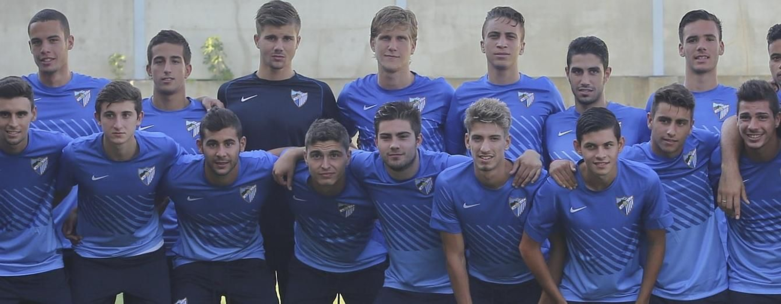 Las fotos de Jesús Mosquera, protagonista de 'Toy Boy', con la camiseta del Málaga CF
