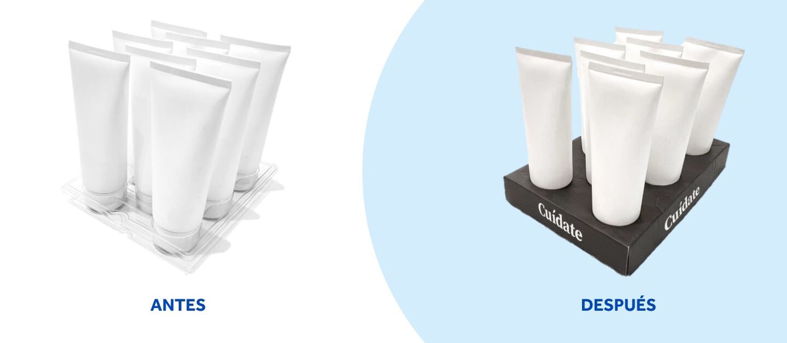 Nuevo embalaje de Smurfit Kappa.