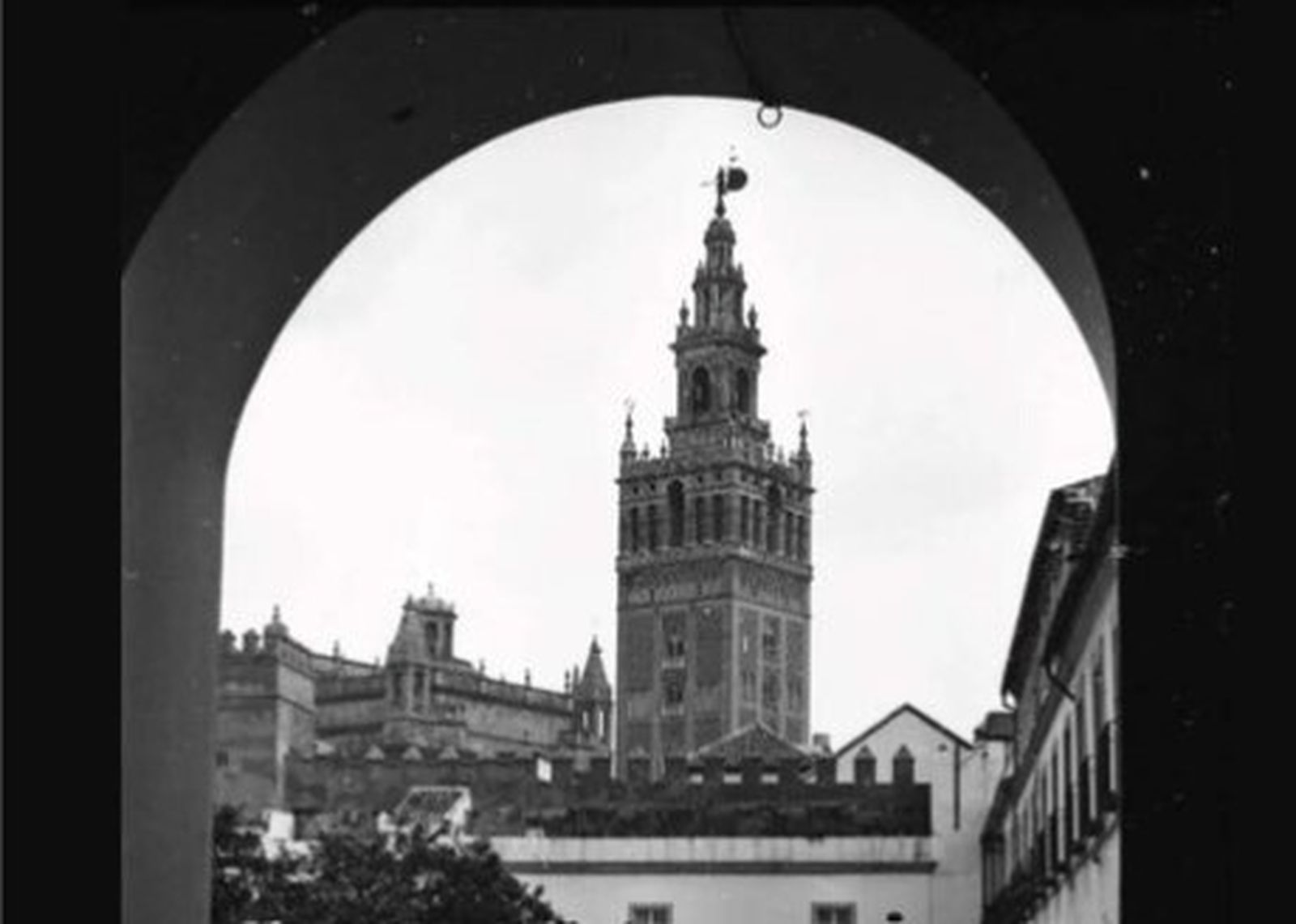 El Patio de Banderas en el año 1968