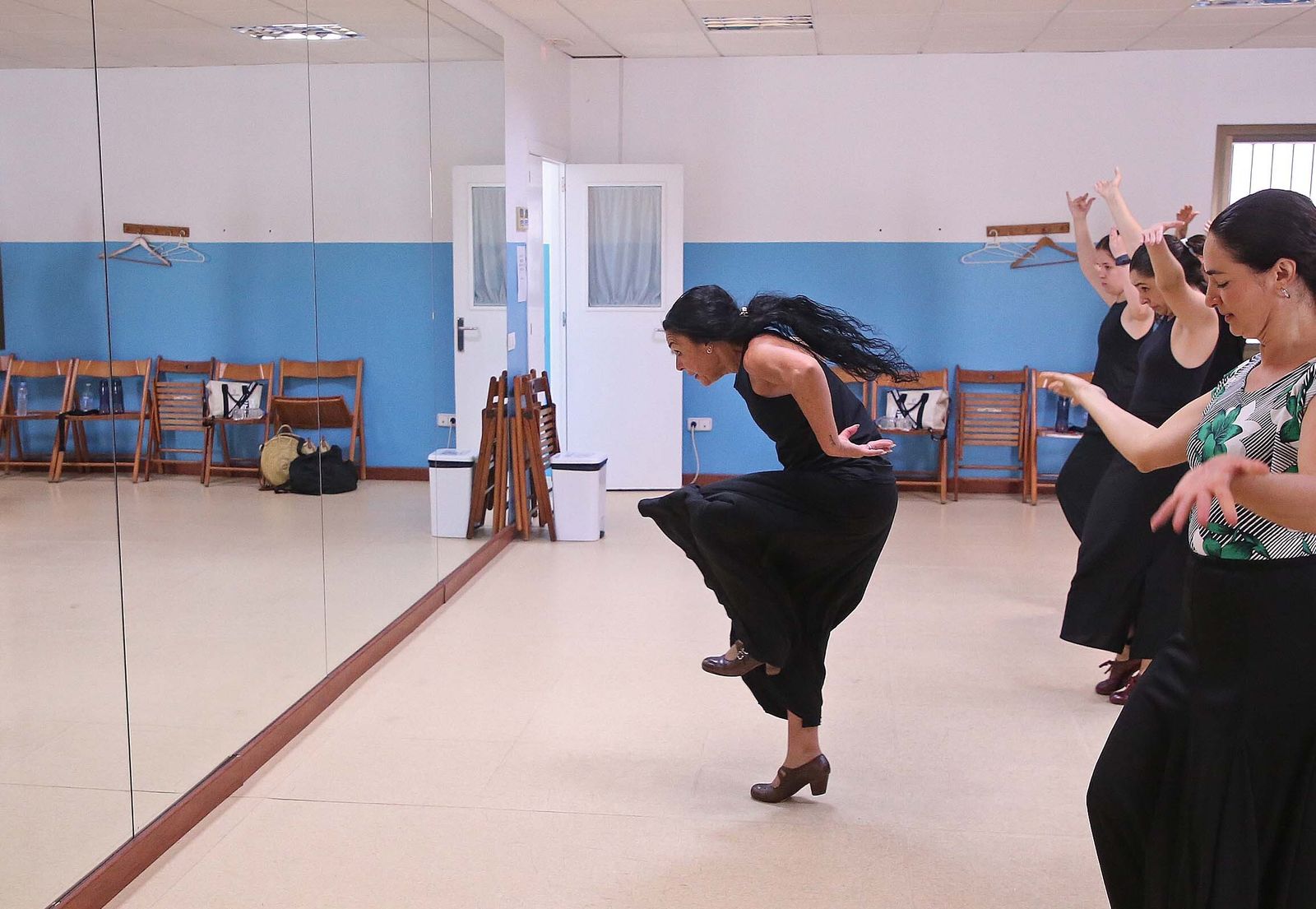 La master class de la bailaora Mercedes Alcalá, en imágenes