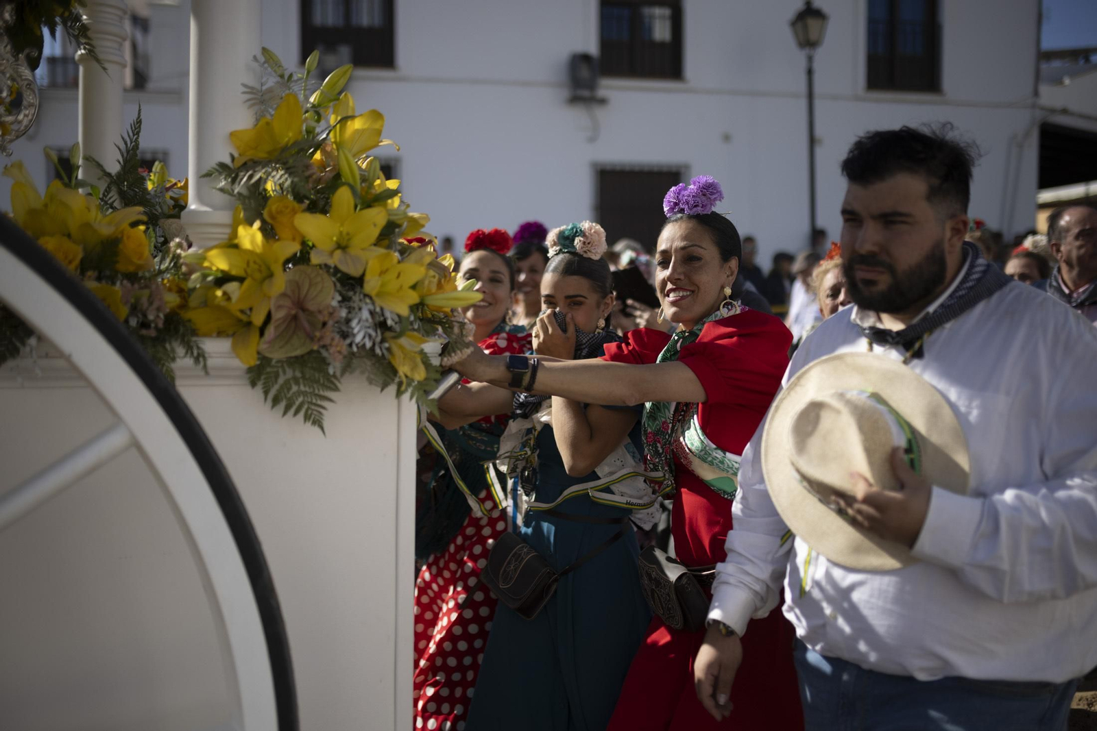 Imágenes de las primeras presentaciones de las hermandades de El Rocío 2024
