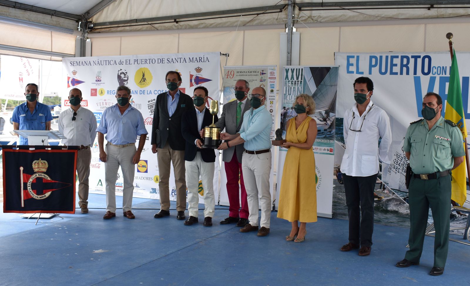 Acto de presentación de las dos regatas.