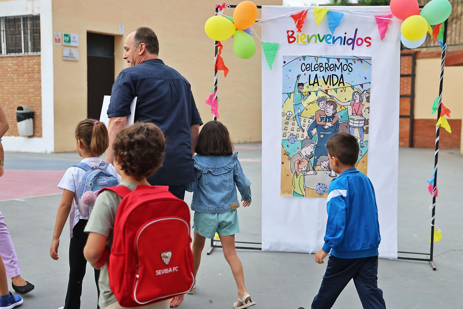 Las imágenes de la vuelta al cole