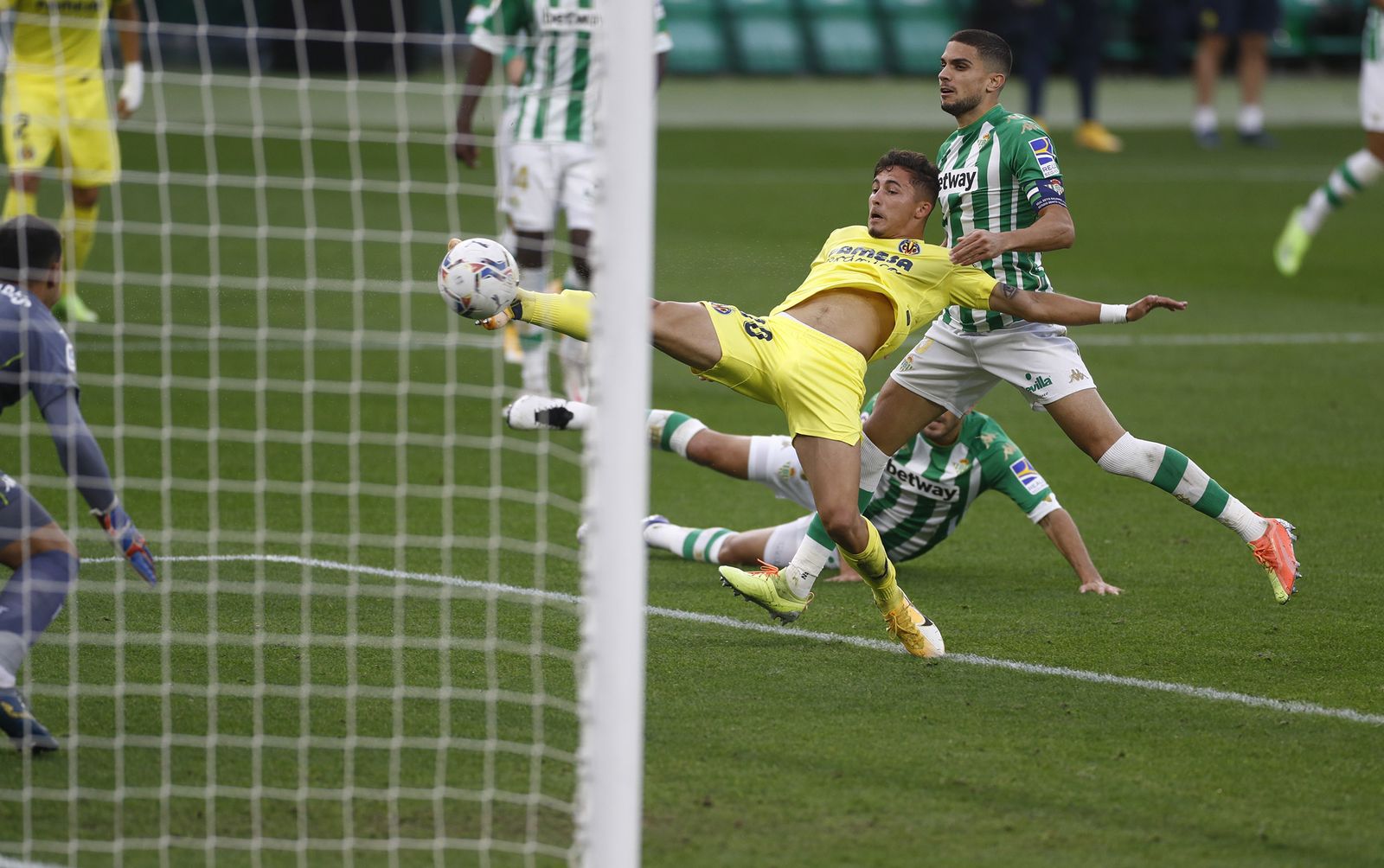 Las imágenes del Betis-Villarreal