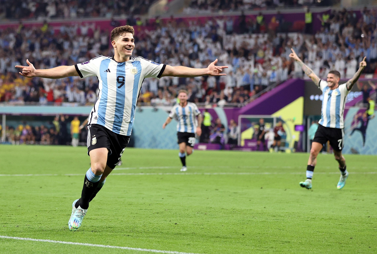 Las fotos del Argentina - Australia