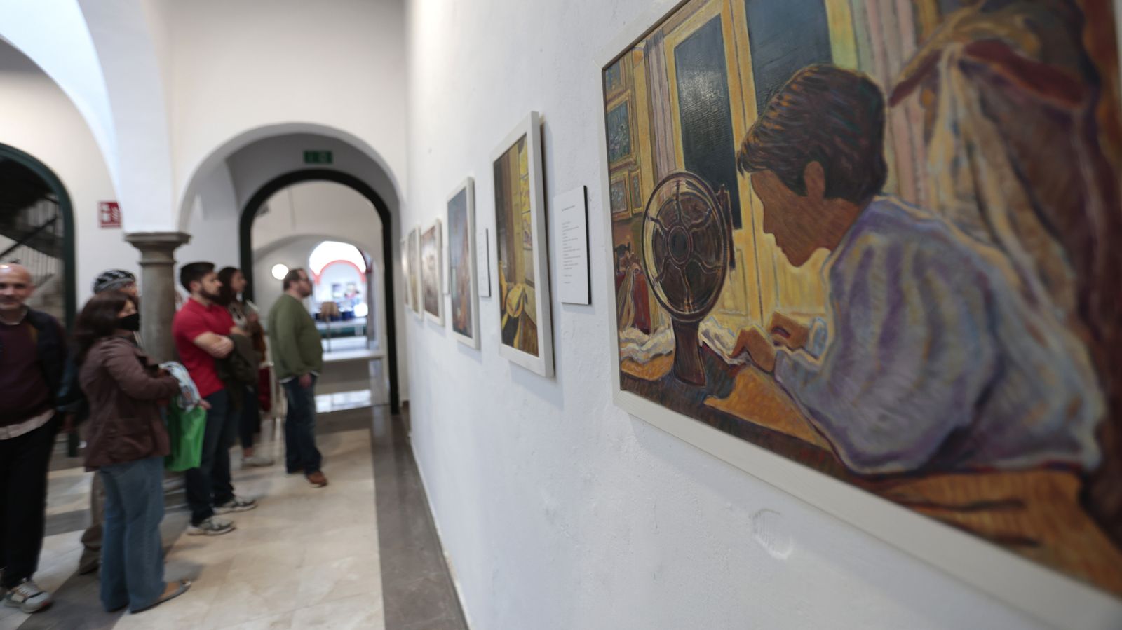 Inauguración de la exposición "Pasen y Lean" y presentación del libro Hominis Oblitus de Enrique Martínez
