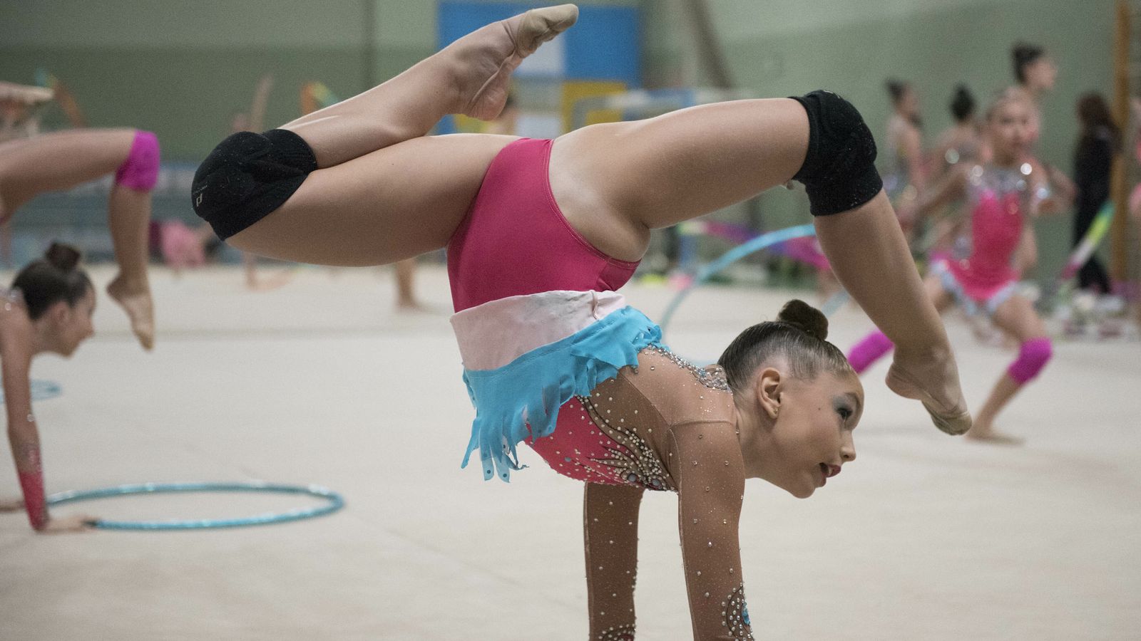 La gimnasia rítmica es una de las actividades que se pueden realizar.