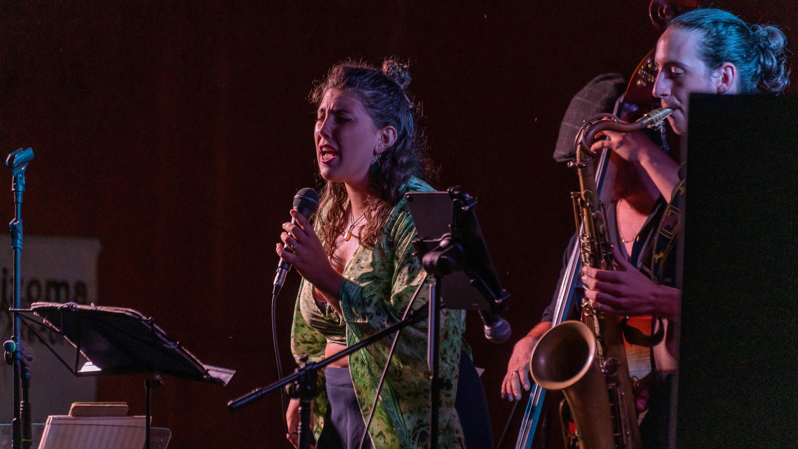 Jazz al relente de Rizoma ' Caballero & Oliver quartet ' en Alcultura, en imágenes