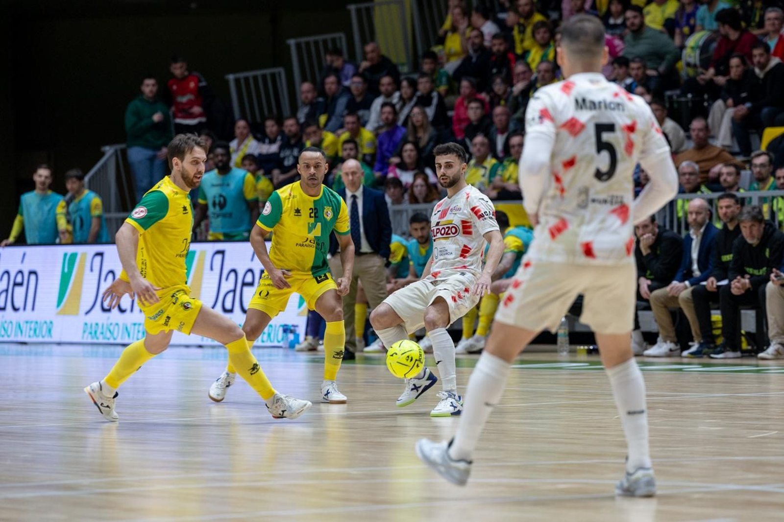 Las mejores fotos del empate entre Jaén Paraíso Interior FS y ElPozo Murcia