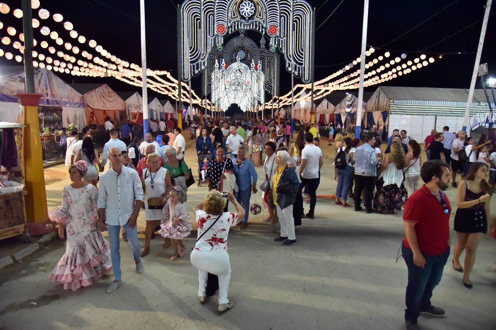 Las imágenes del Día de la Mujer en la Feria de La Línea
