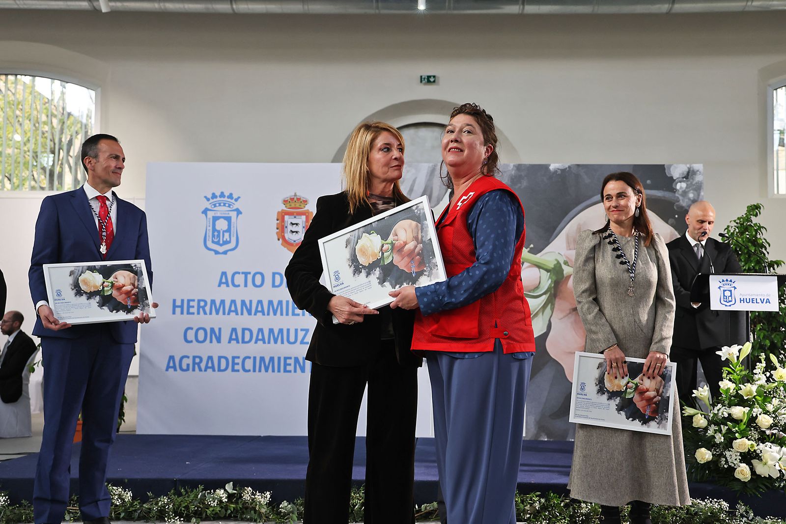 Las fotografías del hermanamiento entre Huelva y Adamuz