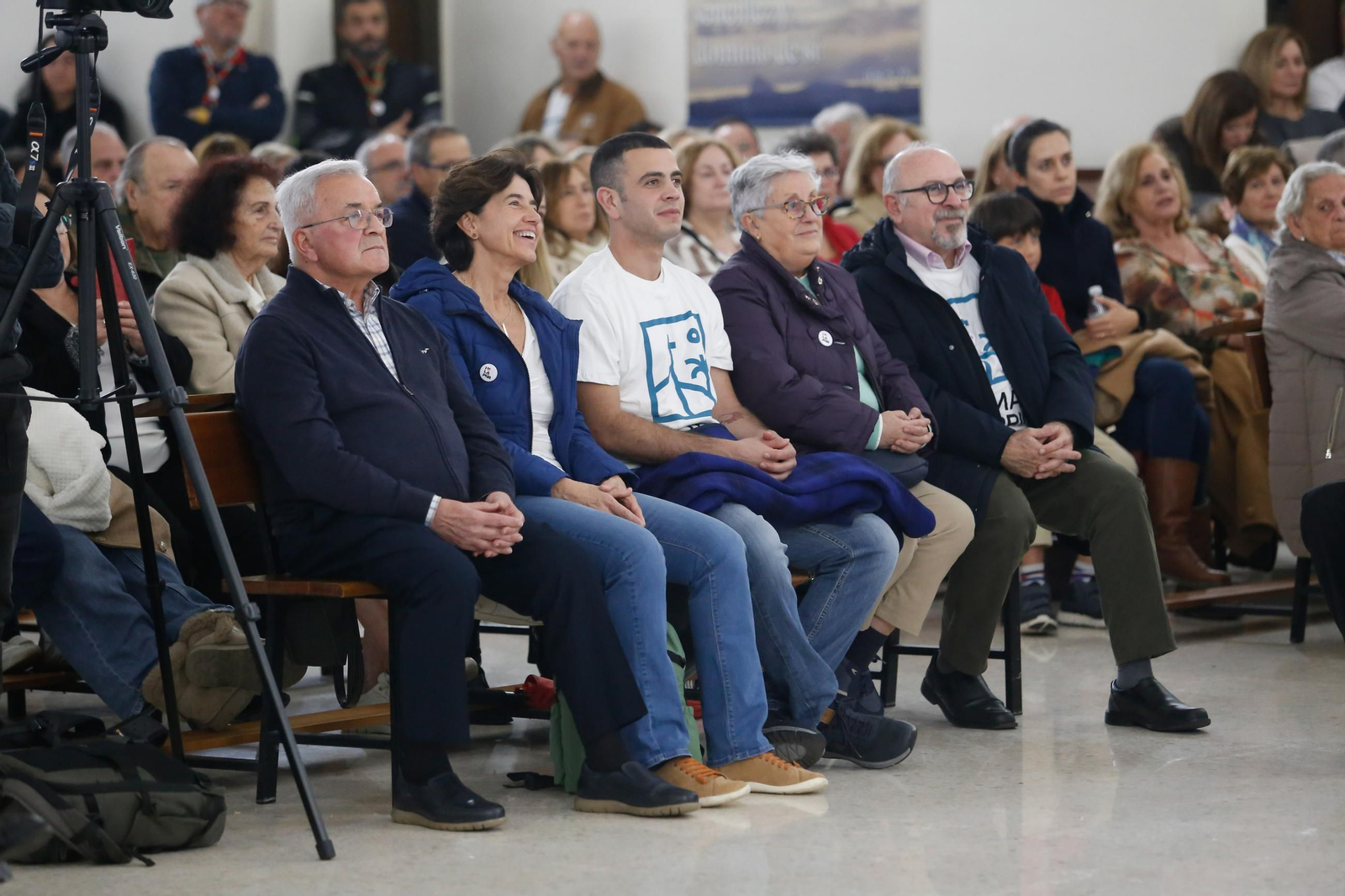 Las fotos del homenaje al padre Pedro por sus 50 años de entrega absoluta a la Piñera