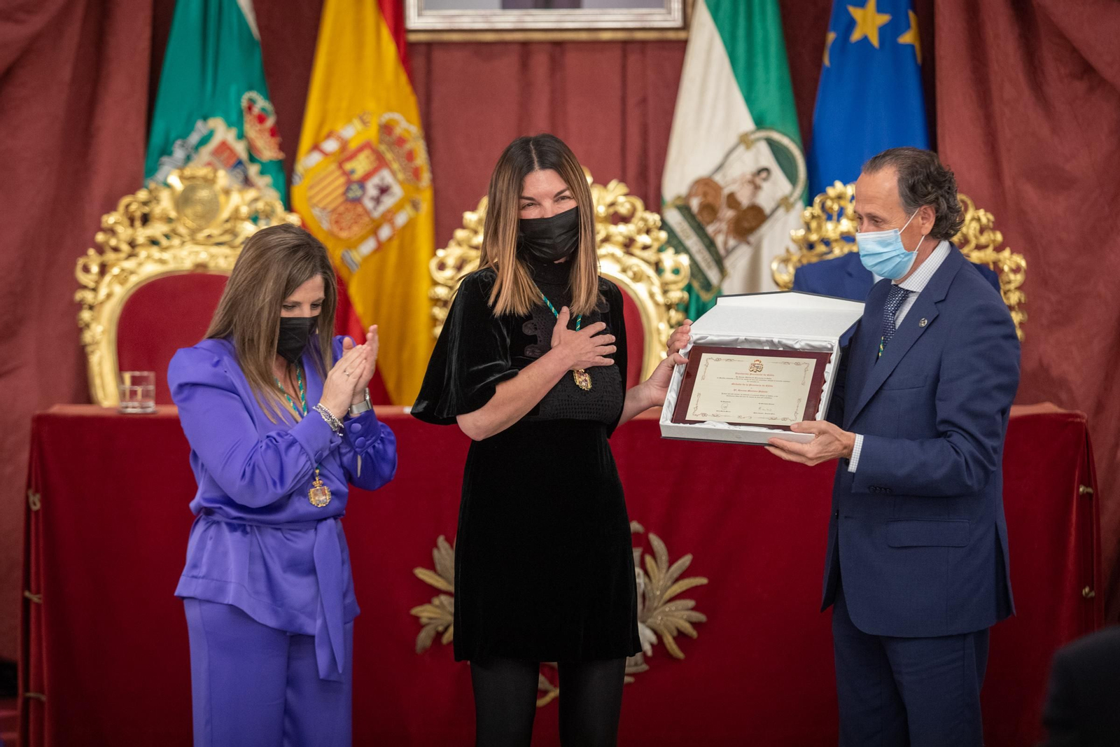Imágenes de la entrega de medallas por el Día de la provincia de Cádiz