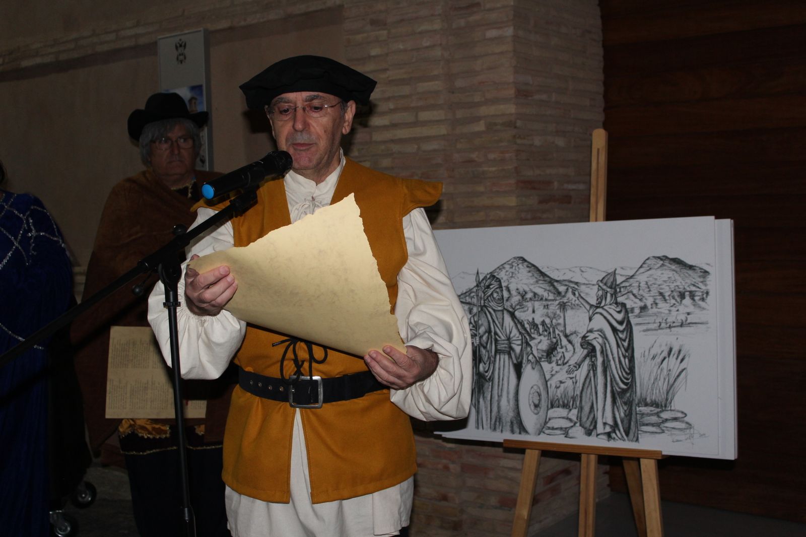 Representación histórica del Terremoto de Vera de 1518