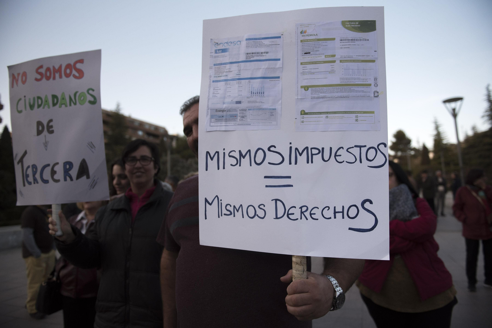 Convocada una nueva manifestación contra los cortes de luz en la zona norte el próximo sábado