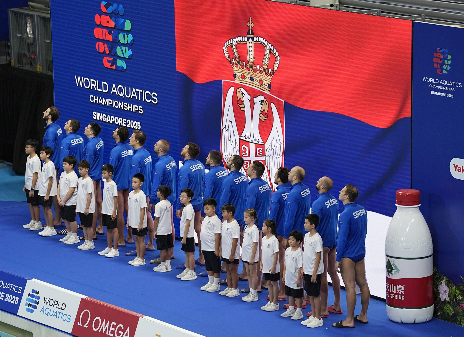 Las fotos del título mundial de España en waterpolo