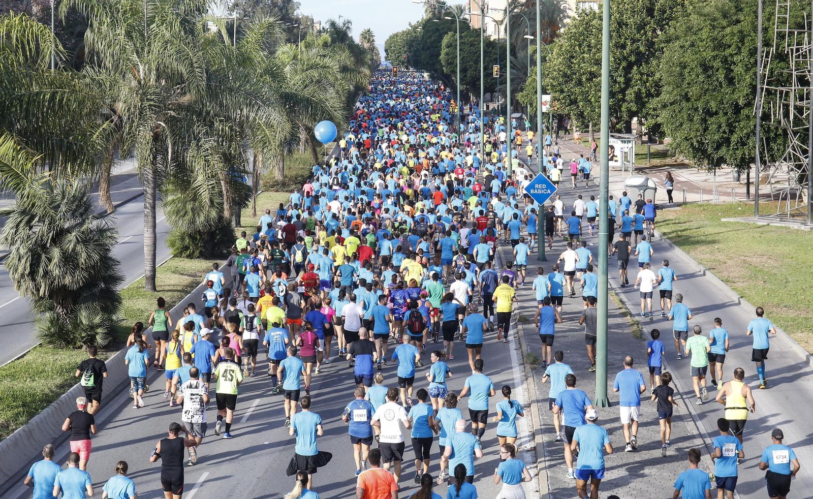 Imágenes de la Carrera Urbana Ciudad de Málaga