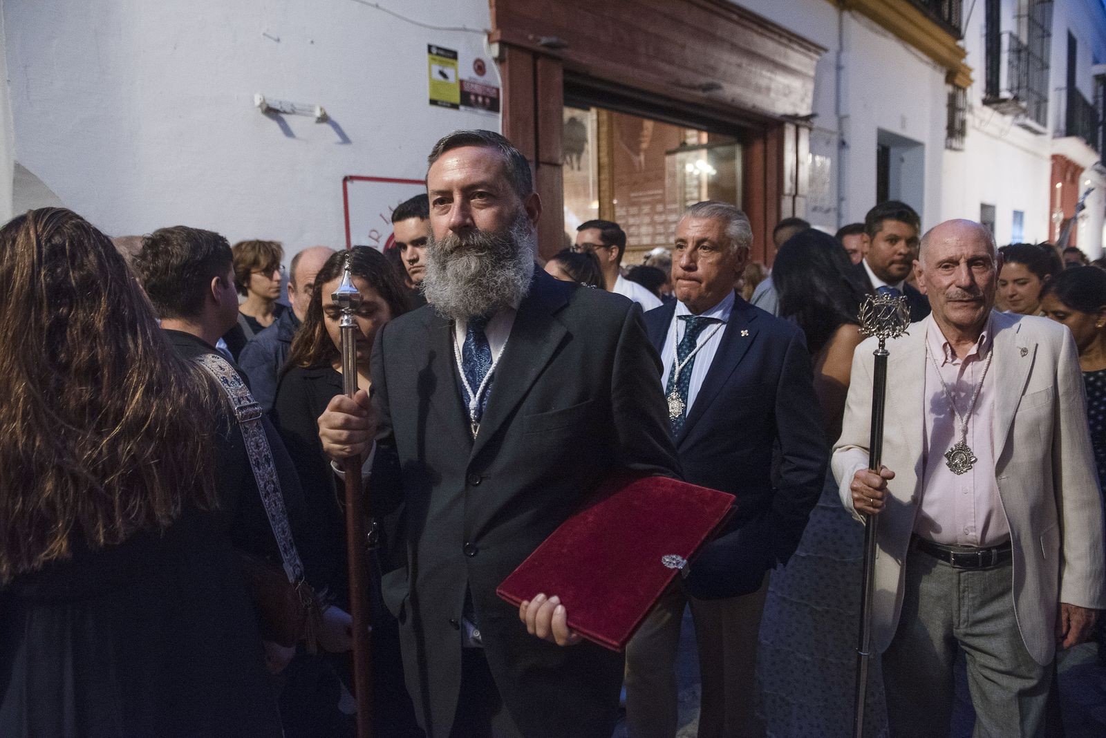 Las imágenes de la procesión de la Virgen de las Nieves