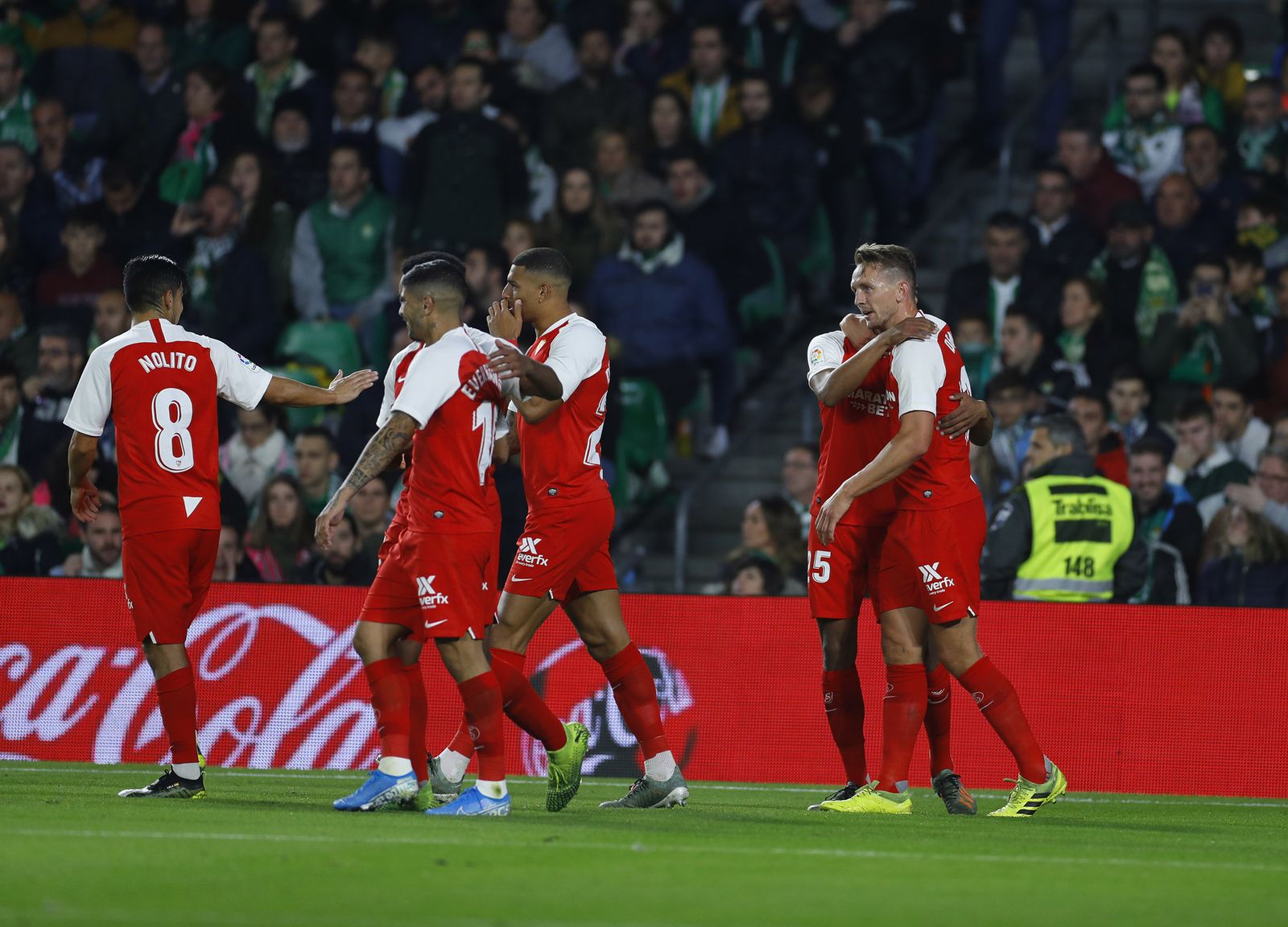 La imágenes del Betis-Sevilla fc