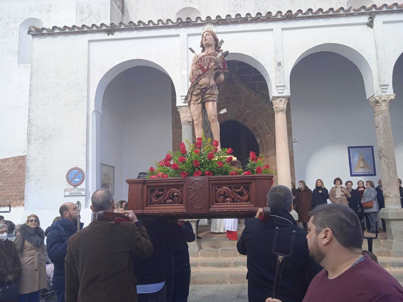 Procesión de San Sebastián en Fuente Obejuna.