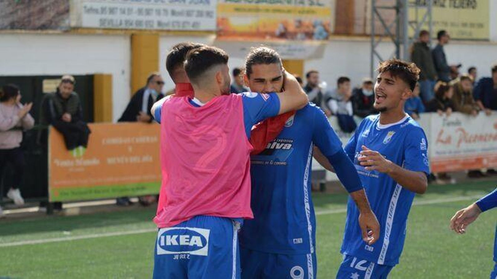 Rubén Jurado, que ha firmado en Puente Genil, marcó los dos goles del XCD en Lebrija la pasada temporada.