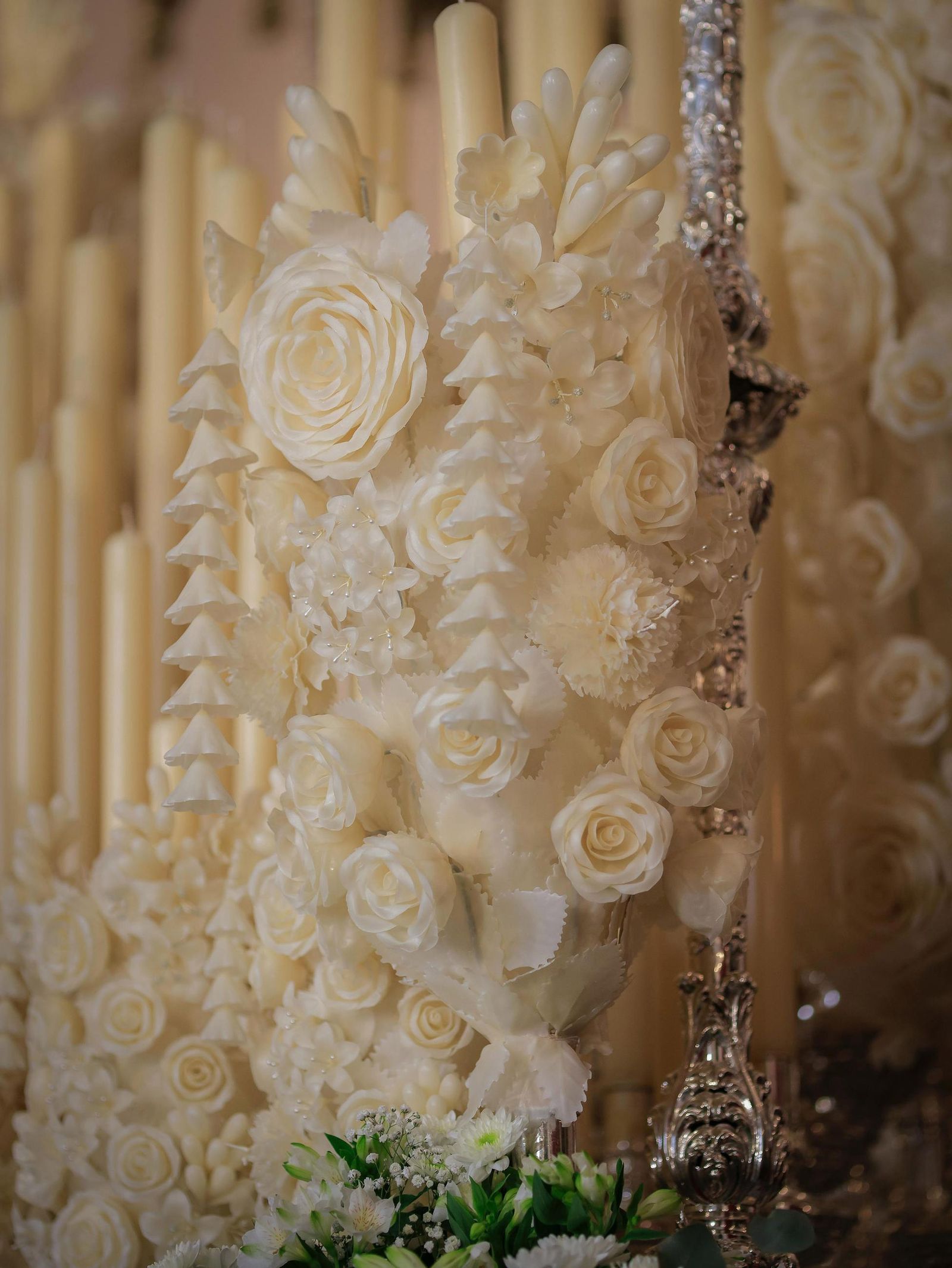 La Esperanza de Triana en su paso para la Magna de Sevilla, todas las imágenes