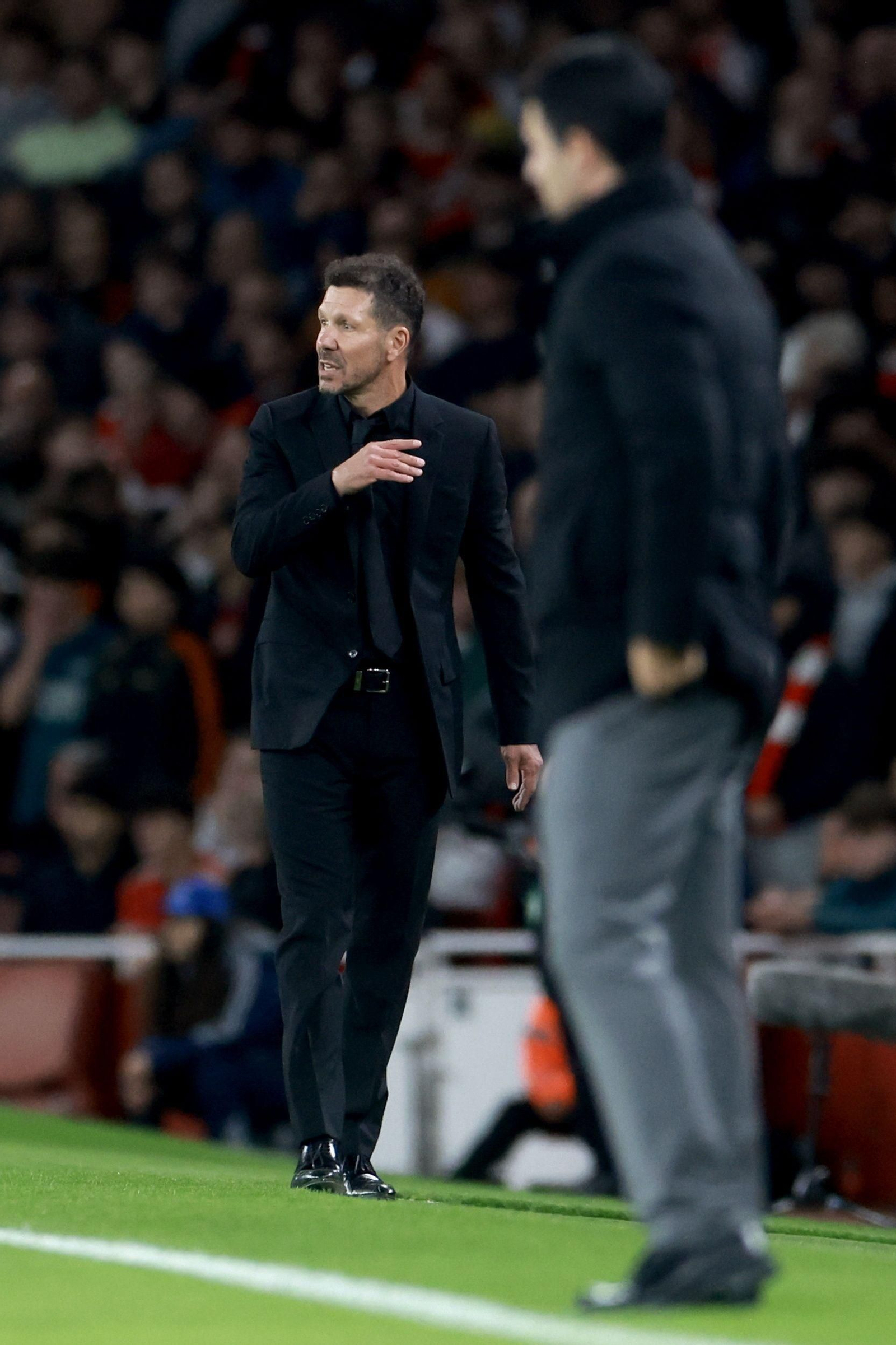 Las fotos del Arsenal-Atlético de Madrid