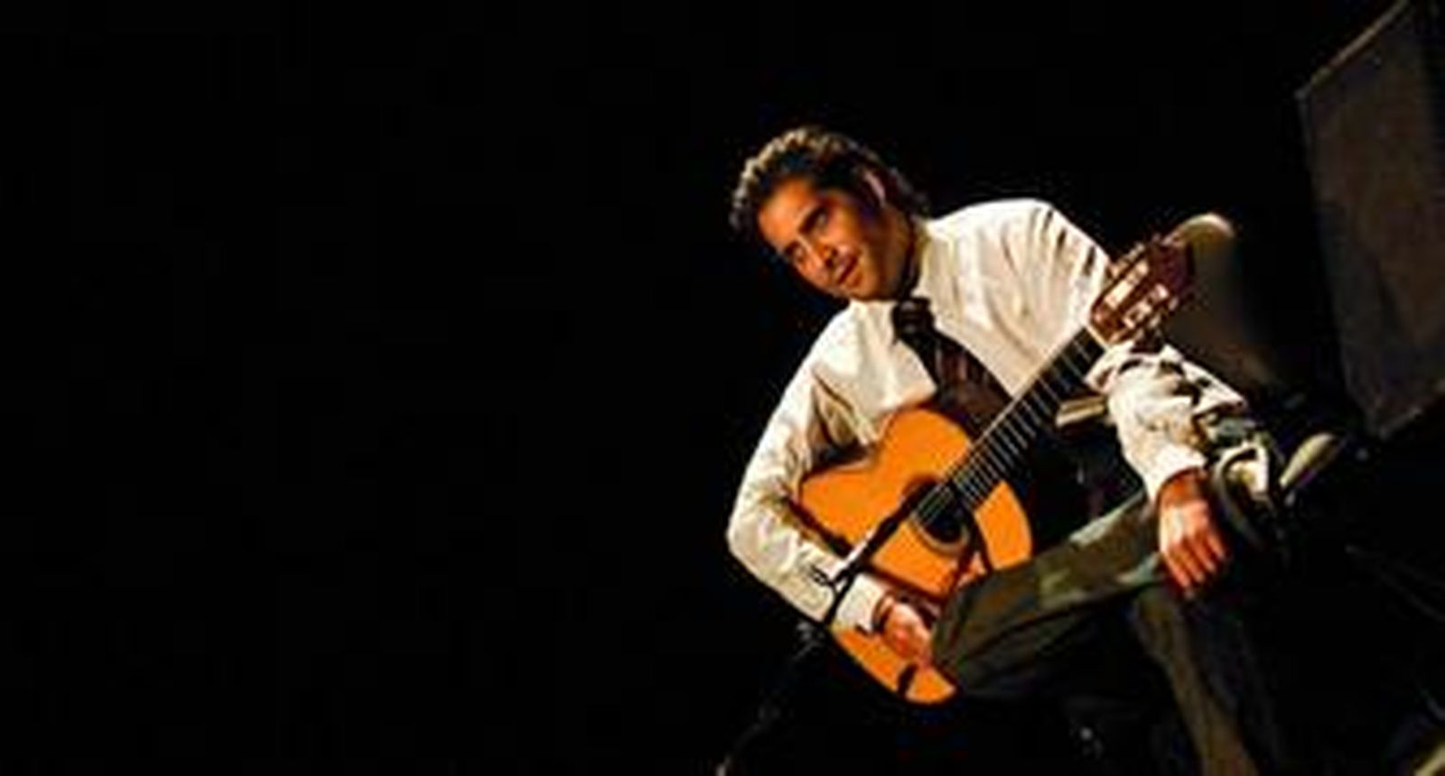 El guitarrista Niño Josele durante su actuación.