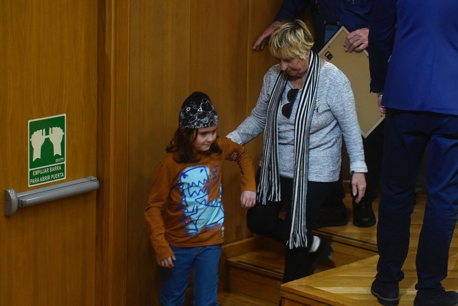 Fotos de la entrega del reconocimiento a Asier Unciti