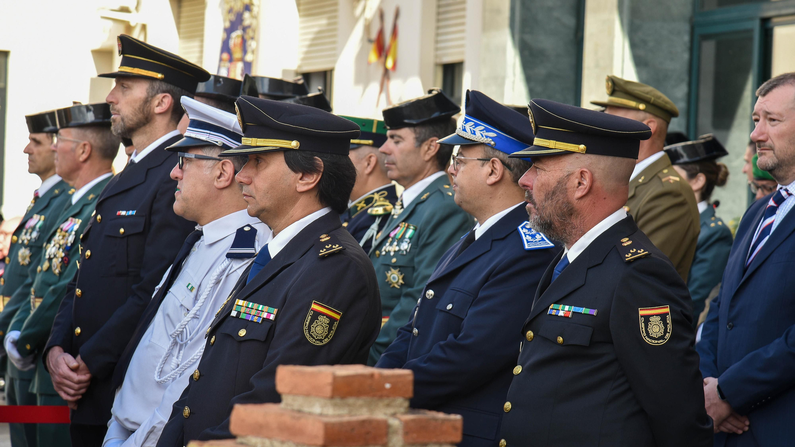 Fotos del acto por el 179 aniversario de la creación de la Guardia Civil en la Comandancia de Algeciras