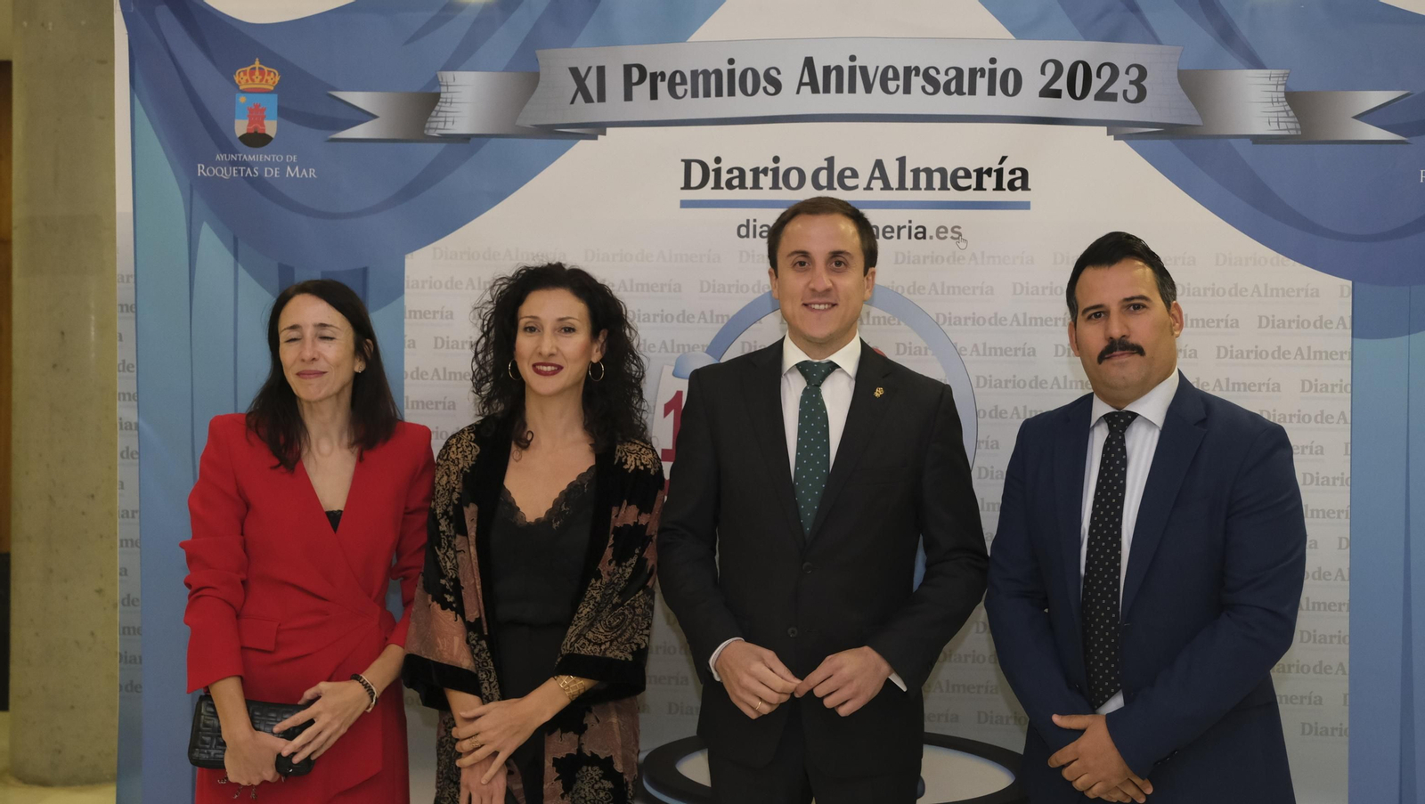 Imágenes de la Gala Aniversario de Diario de Almería, en Roquetas