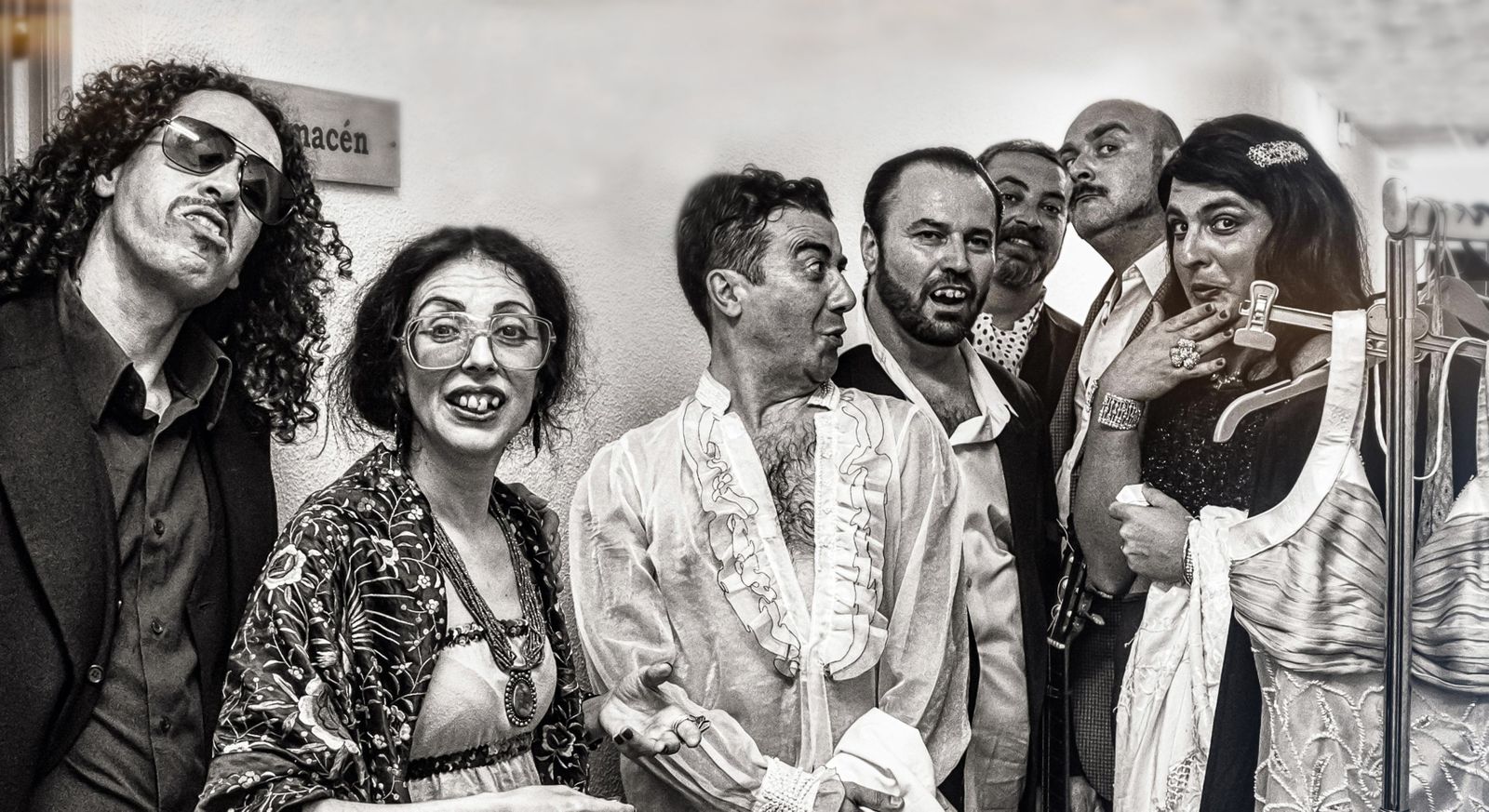 Una de las 25 fotografías que componen 'Cómicos. Entre camerinos y escenarios'.